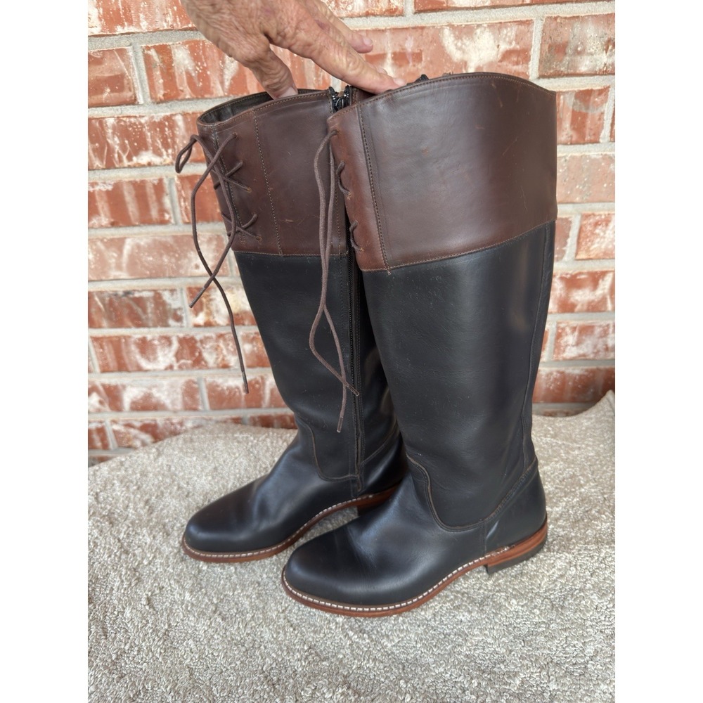 Wolverine 1000 Mile Riding Barn Leather Boots 8B 201039 USA Samantha Pleet EUC